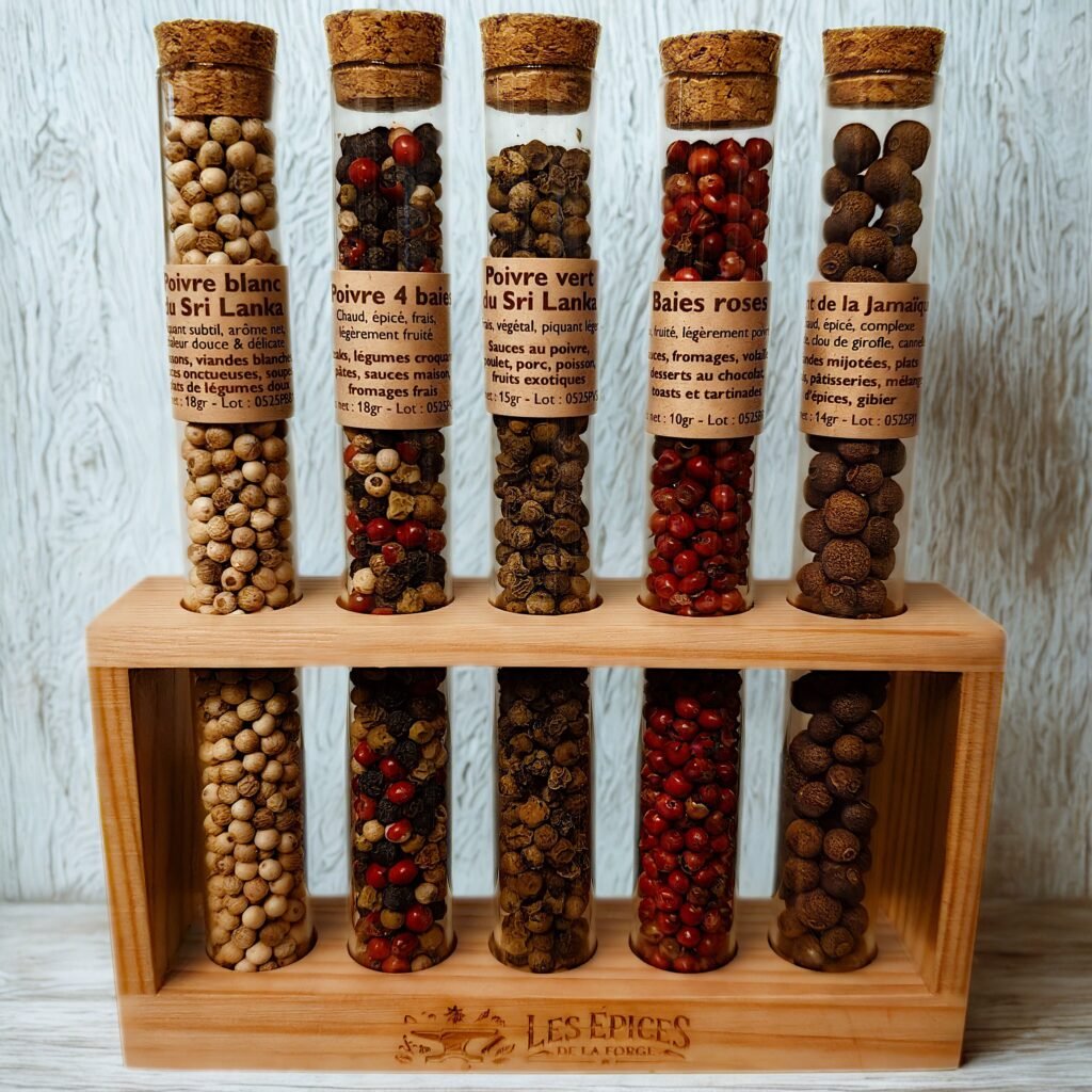 Pack découverte 5 poivres