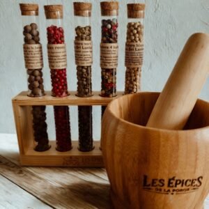 Pack découverte 5 poivres & Mortier