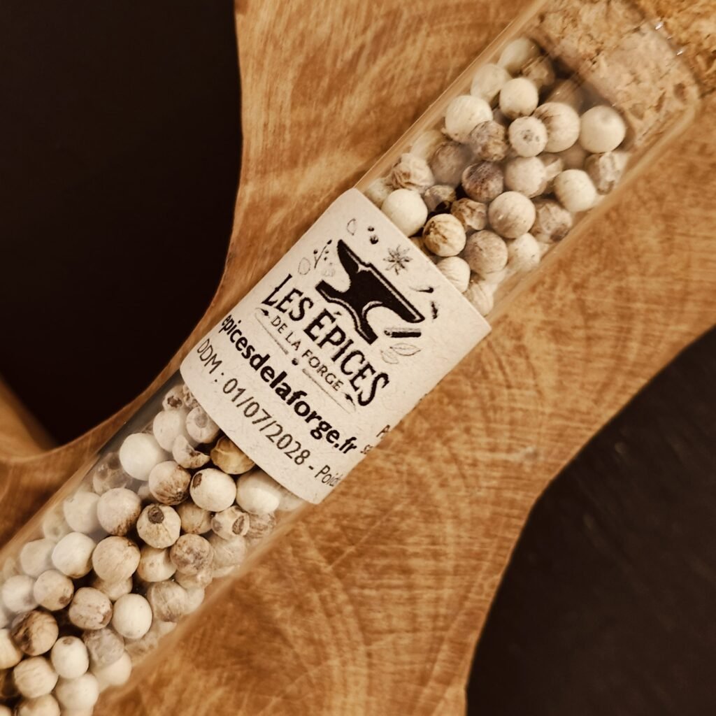 Poivre blanc du Sri Lanka – Baies Entières