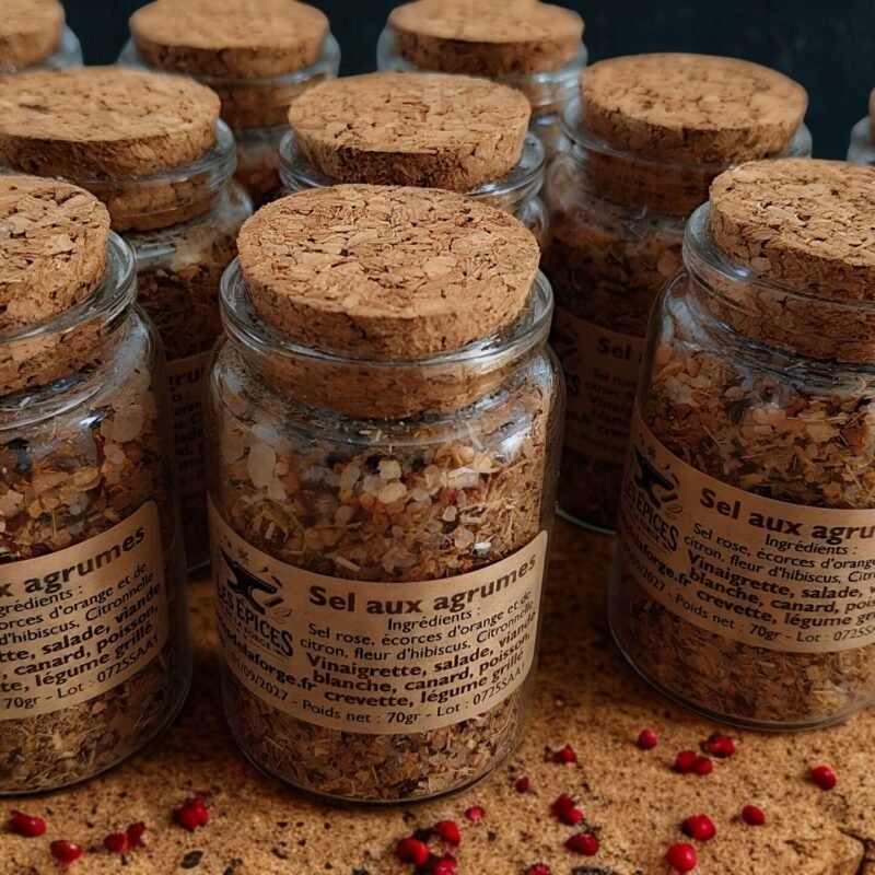 Sel Rose aux Agrumes